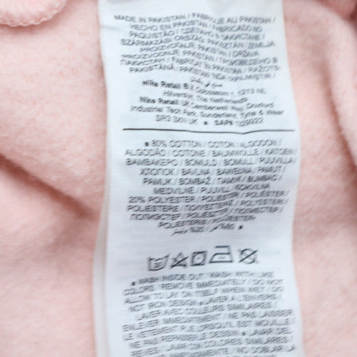 Womens UK Size M Nike Pink Pullover Sweatshirt