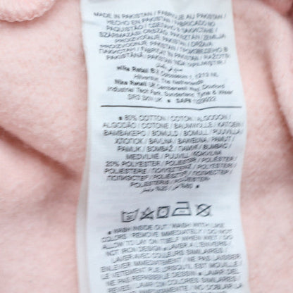 Womens UK Size M Nike Pink Pullover Sweatshirt