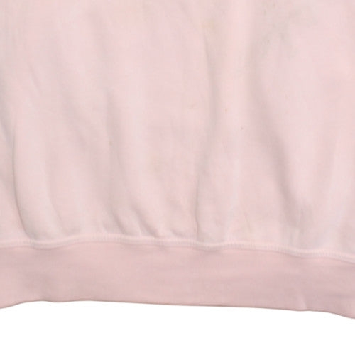 Womens UK Size M Nike Pink Pullover Sweatshirt