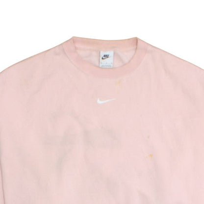 Womens UK Size M Nike Pink Pullover Sweatshirt