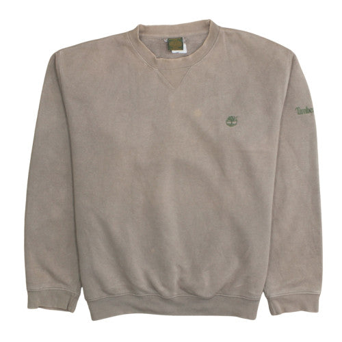 Mens UK Size M Timberland Beige Pullover Sweatshirt