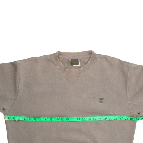 Mens UK Size M Timberland Beige Pullover Sweatshirt