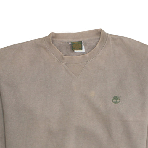 Mens UK Size M Timberland Beige Pullover Sweatshirt