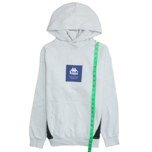 Boys UK Size 13-14 Years Kappa White Pullover Hoodie