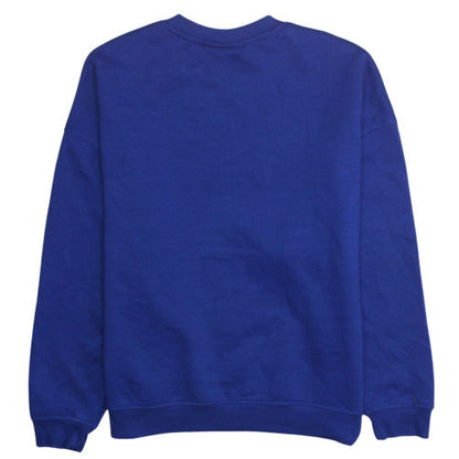 Womens UK Size M Primark Blue Pullover Sweatshirt