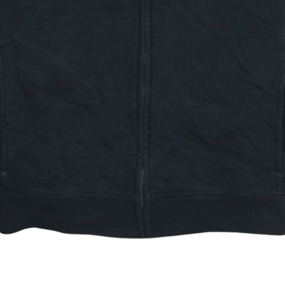 Animal Men's Black Fleece Full Zip Mid-Length Active Jacket Size M