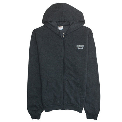 Mens UK Size XL Lee Cooper Black Full Zip Hoodie