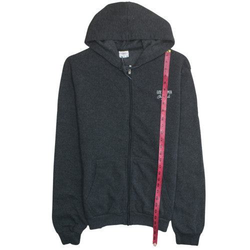 Mens UK Size XL Lee Cooper Black Full Zip Hoodie