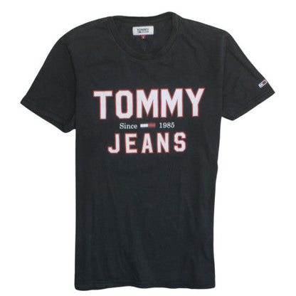 Mens UK Size S Tommy Jeans Black  T-Shirt