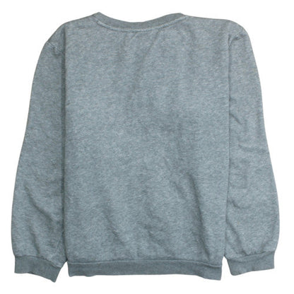 Puma Boys Grey Pullover Sweatshirt 15-16 Years Crew Neck Fleece Logo Top