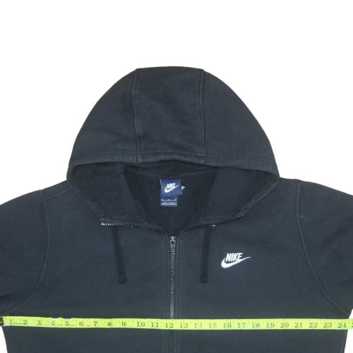Mens UK Size L Nike Black Full Zip Hoodie
