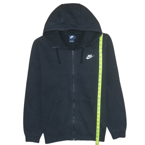 Mens UK Size L Nike Black Full Zip Hoodie