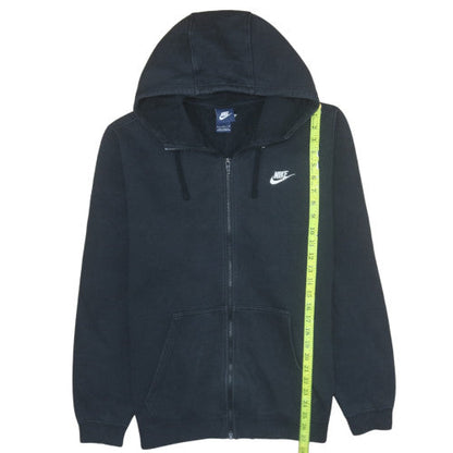 Mens UK Size L Nike Black Full Zip Hoodie