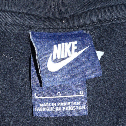 Mens UK Size L Nike Black Full Zip Hoodie