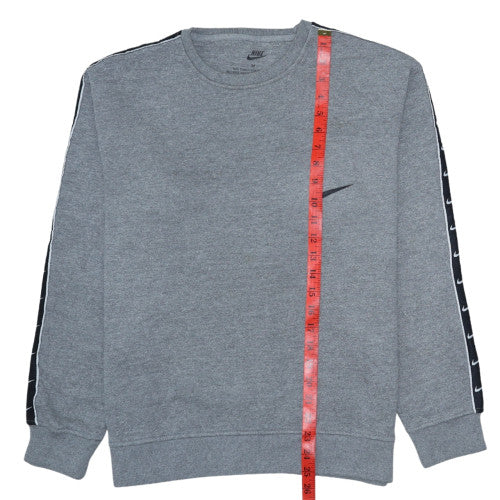 Mens UK Size M Nike Grey Pullover Sweatshirt