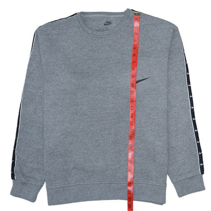 Mens UK Size M Nike Grey Pullover Sweatshirt