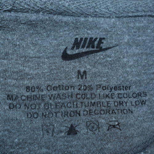 Mens UK Size M Nike Grey Pullover Sweatshirt