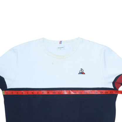Mens UK Size M le coq sportif Blue Pullover Sweatshirt