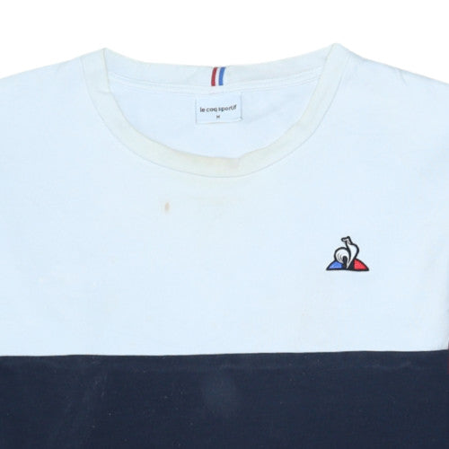 Mens UK Size M le coq sportif Blue Pullover Sweatshirt