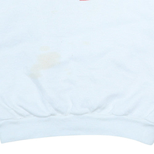 Mens UK Size L Connolly White Pullover Sweatshirt