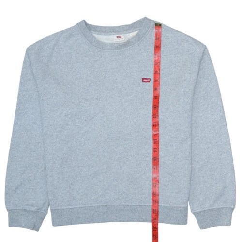 Womens UK Size M Levi's Grey Pullover Sweatshirt