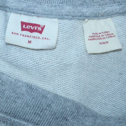 Womens UK Size M Levi's Grey Pullover Sweatshirt