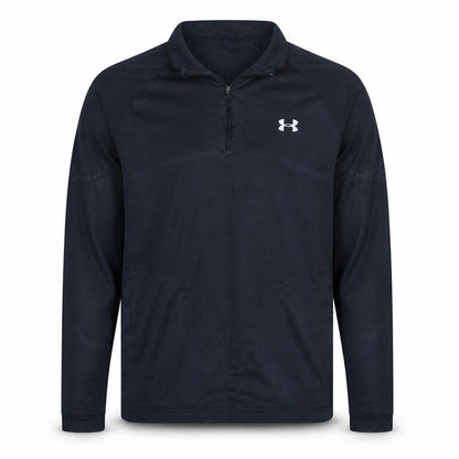 Mens UK Size L Under armour Black 1/4 Zip Sweatshirt