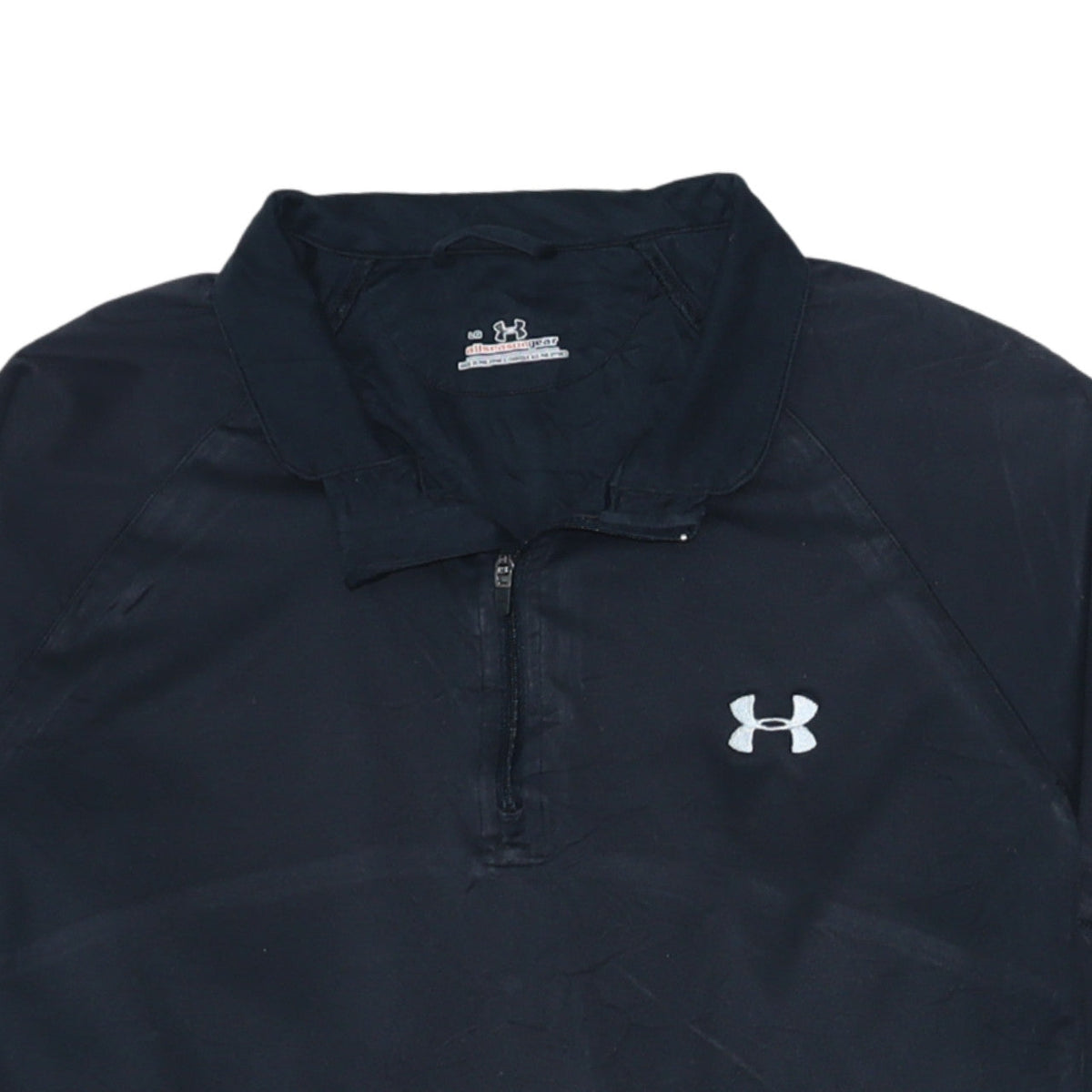 Mens UK Size L Under armour Black 1/4 Zip Sweatshirt