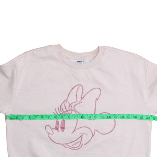 Womens UK Size M George Pink Pullover Sweatshirt