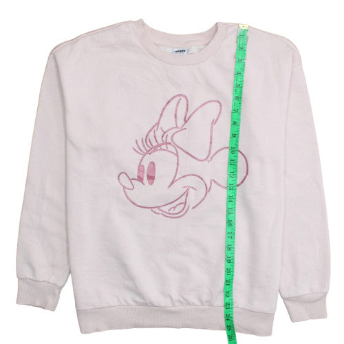 Womens UK Size M George Pink Pullover Sweatshirt