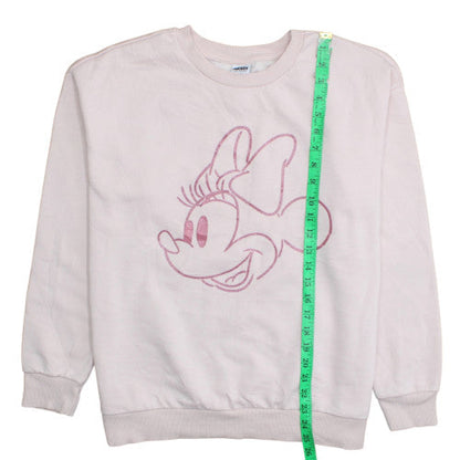 Womens UK Size M George Pink Pullover Sweatshirt