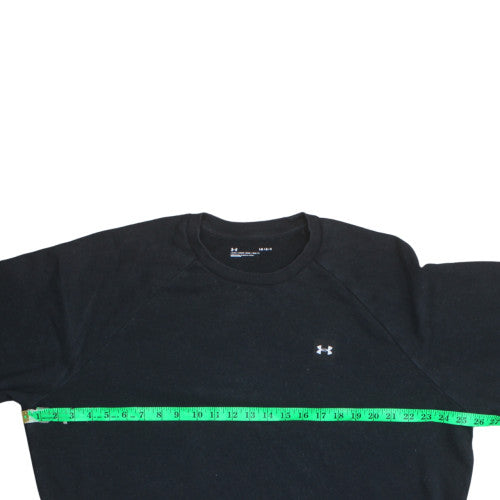 Mens UK Size L Under armour Black Pullover Sweatshirt