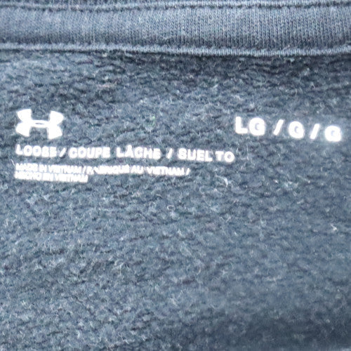 Mens UK Size L Under armour Black Pullover Sweatshirt