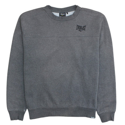 Mens UK Size XL Everlast Grey Pullover Sweatshirt