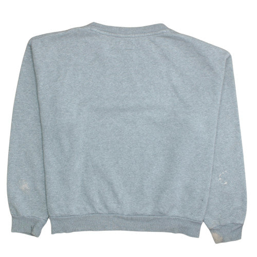 Womens UK Size XL Converse Grey Pullover Sweatshirt