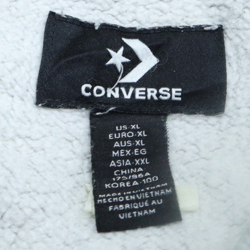 Womens UK Size XL Converse Grey Pullover Sweatshirt