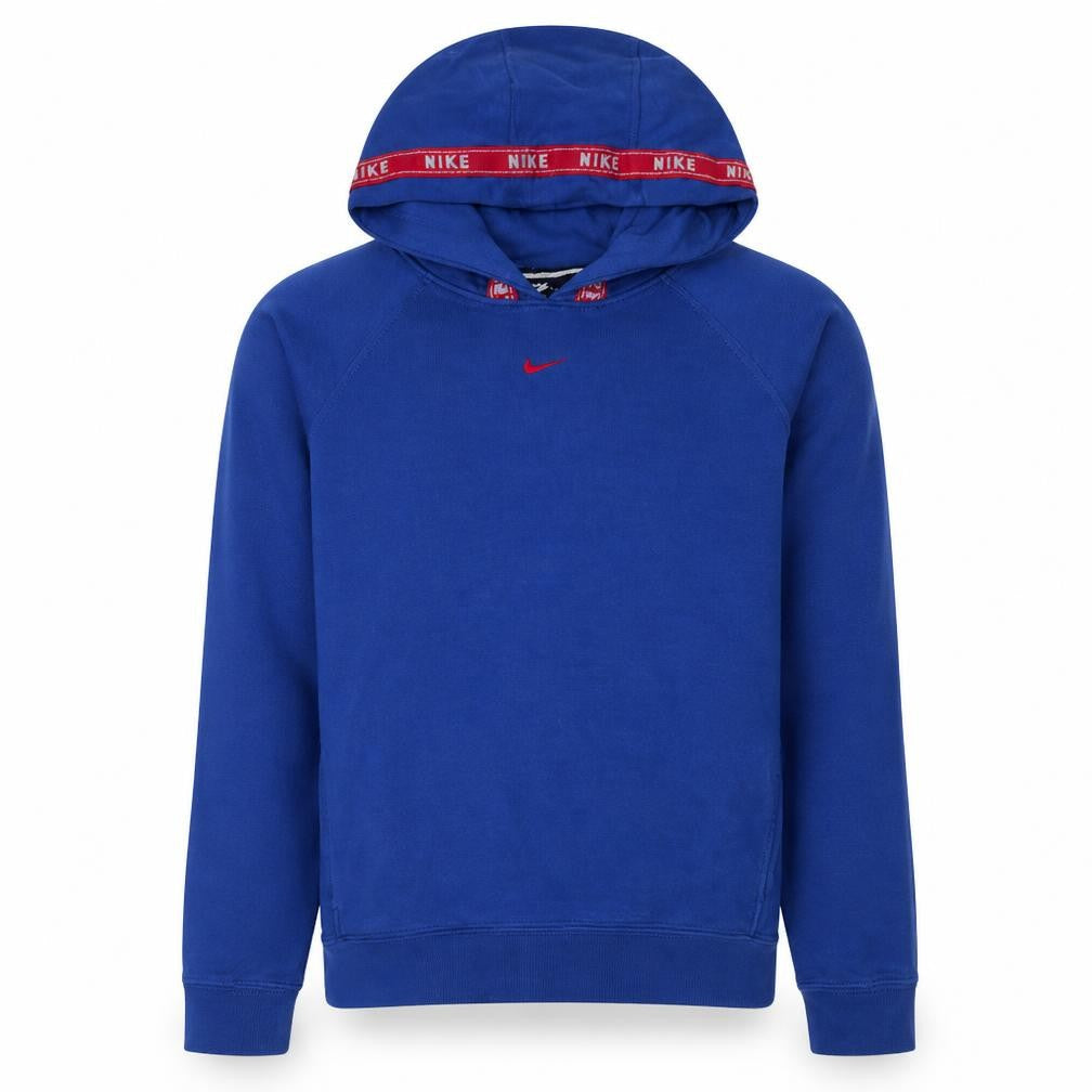 Mens UK Size XS Nike Blue Pullover Hoodie