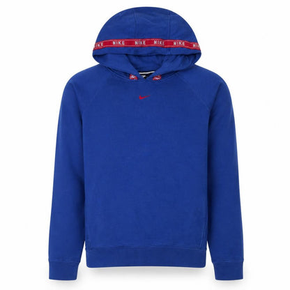Mens UK Size XS Nike Blue Pullover Hoodie