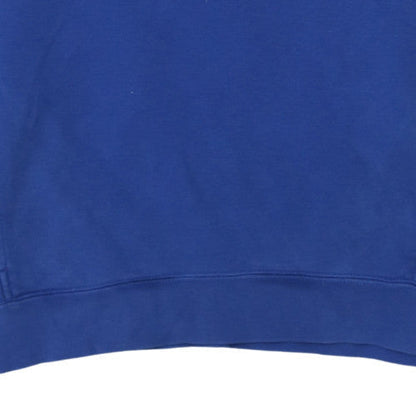 Mens UK Size XS Nike Blue Pullover Hoodie