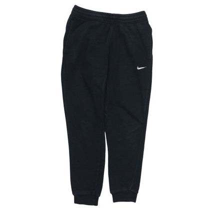 Mens UK Size S Nike Regular Fit Jogger Black Trousers