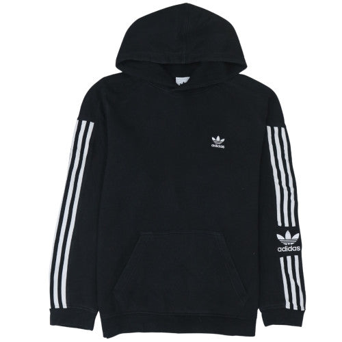 Mens UK Size S adidas Black Pullover Hoodie