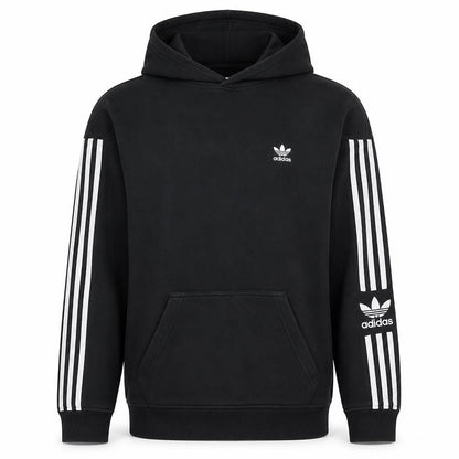 Mens UK Size S adidas Black Pullover Hoodie