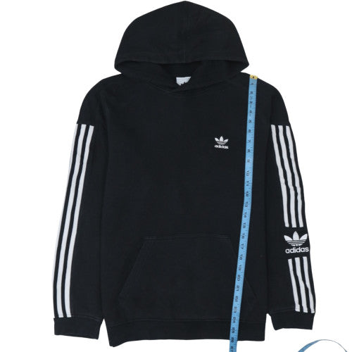 Mens UK Size S adidas Black Pullover Hoodie