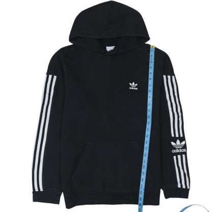 Mens UK Size S adidas Black Pullover Hoodie