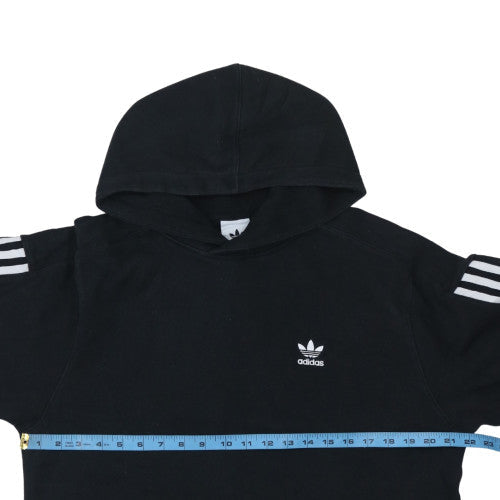 Mens UK Size S adidas Black Pullover Hoodie