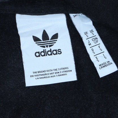 Mens UK Size S adidas Black Pullover Hoodie