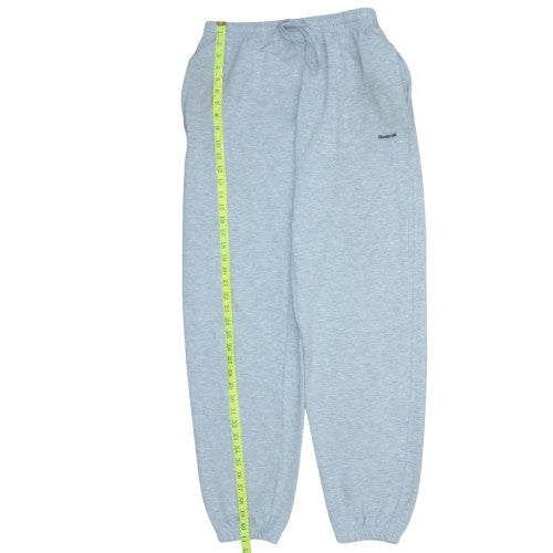 Mens UK Size M Reebok Regular Fit Sweatpants Grey Trousers