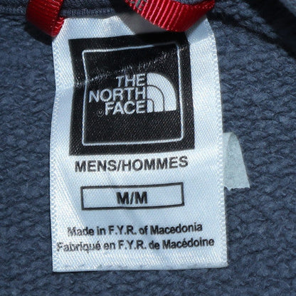 Mens UK Size M The North Face Blue Pullover Hoodie
