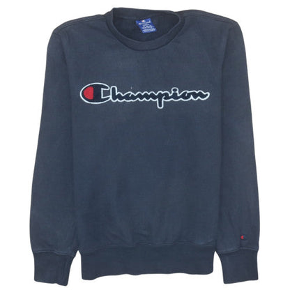 Mens UK Size S Champion Blue Pullover Sweatshirt
