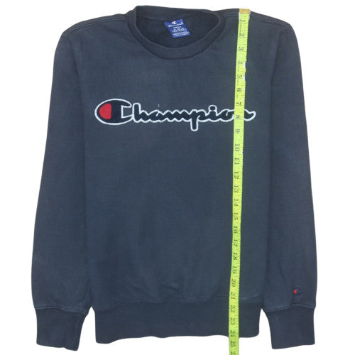 Mens UK Size S Champion Blue Pullover Sweatshirt